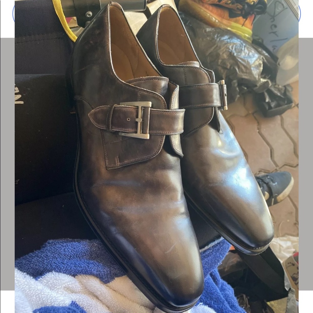 Magnanni Single Monk Strap